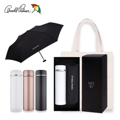 아놀드파마 3단슬림사각검곤,포시즌316 스테인레스차망텀블러500ml세트