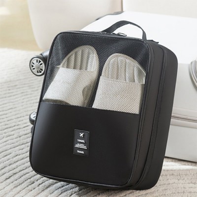 여행용 신발 보관 가방 3겹 방진 휴대용 수납백 기프트 판촉 선물용 k49