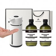 웰세스 WG-152G 대용량 젤 자동디스펜서1P+주방세제2P 선물세트