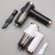 대용량배터리 미니 접이식 무선청소기 led조명 청소기 EM-21