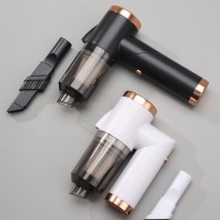 대용량배터리 미니 접이식 무선청소기 led조명 청소기 EM-21