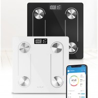 스마트폰 앱 연동 스마트 LED 인바디 체중계 실내온도 측정 EM-22