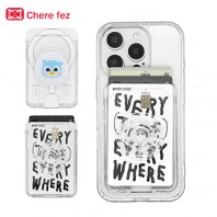 맥세이프 PC 투명 거치톡 카드케이스