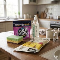 슈가버블 캡슐세제 주방세제 4종세트