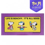 송월 스누피 비치 라이프50 비치타올