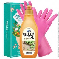 참그린매실300용기 고무장갑32cm 2종