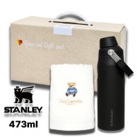 안심생건84호 스탠리 에어로라이트 패스트플로우473ml 베어수건 2종세트