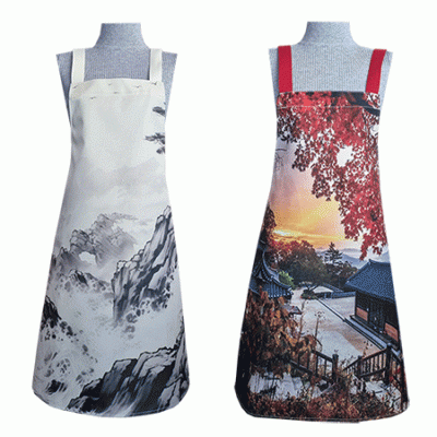 (국산) 풀컬러 앞치마-생활방수 68*75