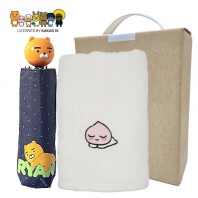 카카오 생활건강세트 15호 (카카오5단입체핸들우산+카카오세면수건)