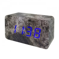 스톤라운드LED탁상시계