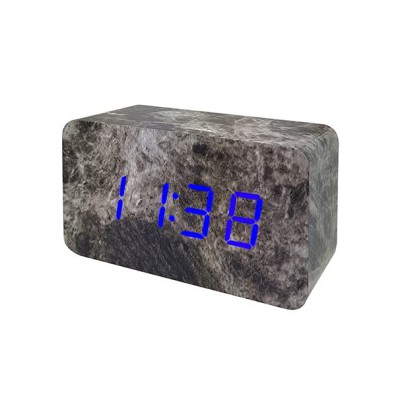 스톤라운드LED탁상시계