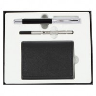 카데스은장수성펜+리필심+사피아노소가죽명함지갑