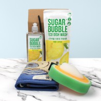슈가버블 주방 용기+리필 핸드타올 4종세트