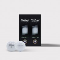 타이틀리스트 PRO V1 6구 3피스 하프더즌 골프공
