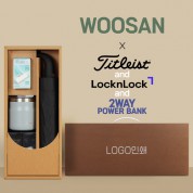 가르시아 3단 블랙곡자손 완전자동우산 +배터리+락앤락 메트로머그+타이틀리스트 골프공 6구-세트