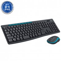 로지텍 코리아 정품 무선 키보드 마우스 콤보 MK275