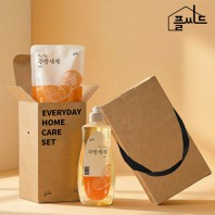 플씨드 매일매일 주방세제 세트(세제본품485ml+리필용300ml)