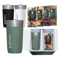 스탠리 고 진공 텀블러 그린 스타벅스 비아커피 선물세트