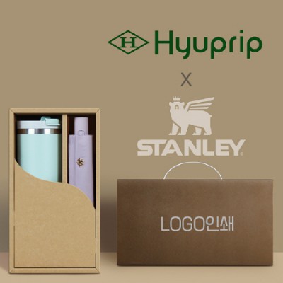 협립3단55 카본6K 완전자동 초경량 고밀도 암막 우양산 +킹덤 이중진공 핸들 텀블러-세트