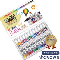 국산)크라운12색유성매직세트(공식인증대리점)