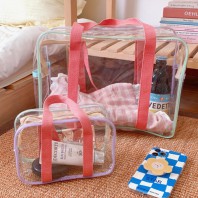 PVC 투명 방수 가방 비치 가방 (L사이즈)