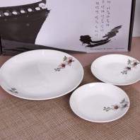 호접란 원형접시3p