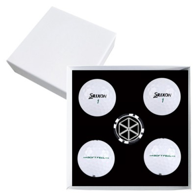 스릭슨 소프트 필 4구 볼마커칩 고급 싸바리케이스