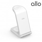 알로코리아 UC320WA 갤럭시 애플 호환형 3in1 멀티 고속 무선 충전기