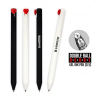 더블볼 라바 하트 젤펜(0.5)