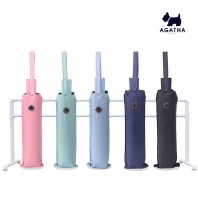 아가타 3단 팬던트 완전자동 슬림암막 우양산(UV코팅)