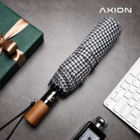 엑시온 심플우드체크3단우산