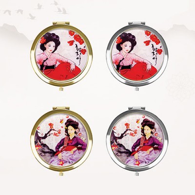 빛나 황진이 시리즈 자개 원터치 손거울 2종 이미지