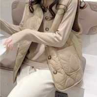 로페리아 여성 투웨이 캠핑 퀼팅 베스트(0216619)