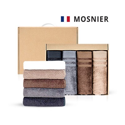 모스니에 모달210g 4p타올선물세트