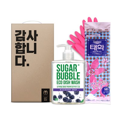 슈가버블 태화고무장갑 2종