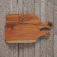 헤리티지홈 티크 핸들 도마 PL-0003T