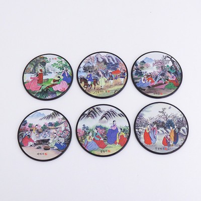 전통민화코스터 (신풍속) 6종세트