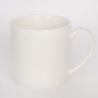 국산 U자 백자머그