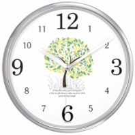 JS 3246 큐빅 크롬벽시계