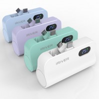 [아이리버] IRIVER C+8 회전식 22.5W 일체형 고속 도킹형 보조배터리 5000mAh