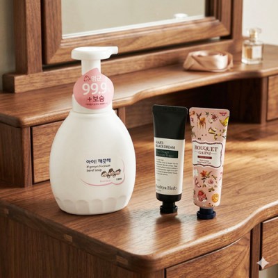 핸드워시 아이깨끗해 모이스처 450ml 핸드크림 3종세트