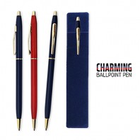챠밍 유광 볼펜(금속)