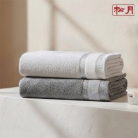 송월 그리드 패턴 전사 타월 170g