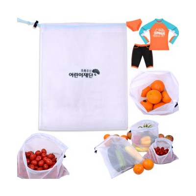 망사 복주머니 대