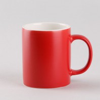 하이앤드투톤무광레드 실크