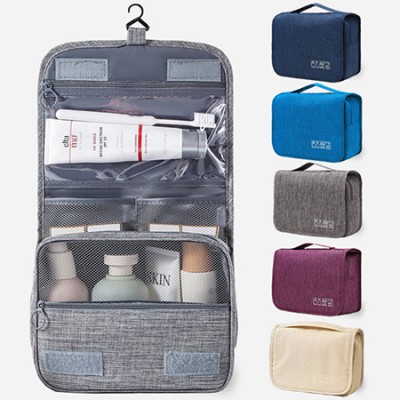 패브릭 고급여행용파우치(세면파우치3단)