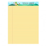 라인 리갈패드 A4 스티커