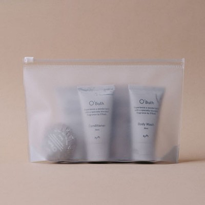 오베쓰 어메니티 지퍼백 패키지 (여행세트)