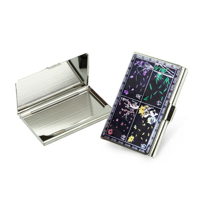 빛나 사군자 자개명함케이스