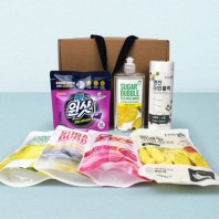 슈가버블 버블원샷 캡슐세제 주방세제 위생백 주방용품 7종세트